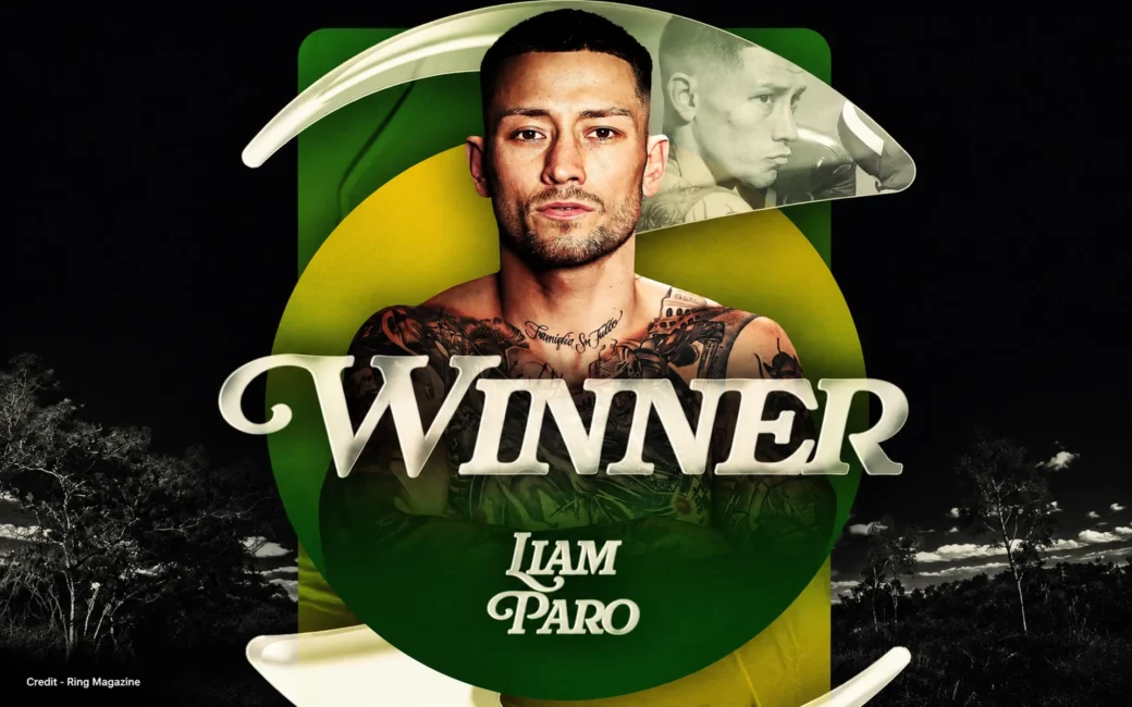 liam par new ibv welter champion