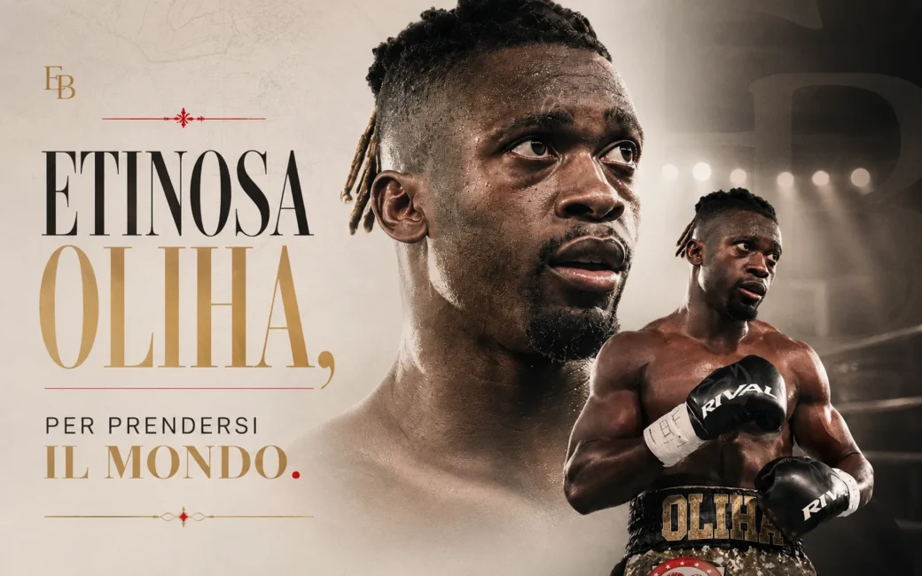 Etinosa Oliha - Essere, rivista di boxe e anime salve