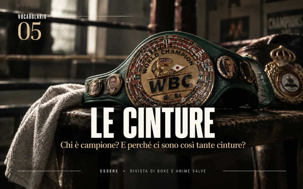 le-cinture-della-boxe