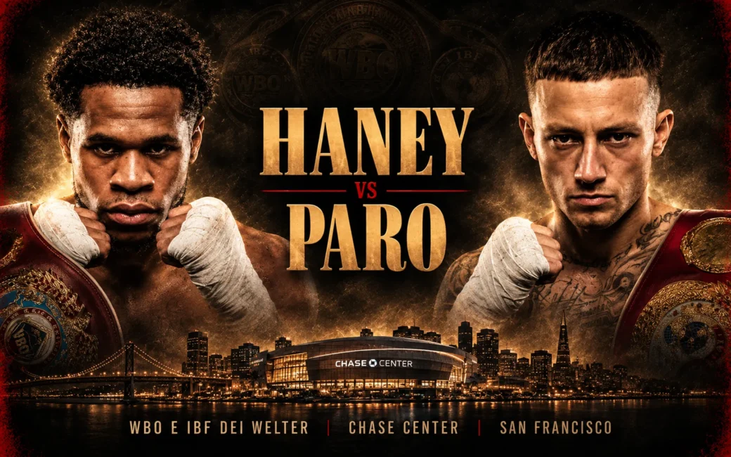 Haney vs Paro-rivista di boxe e anime salve