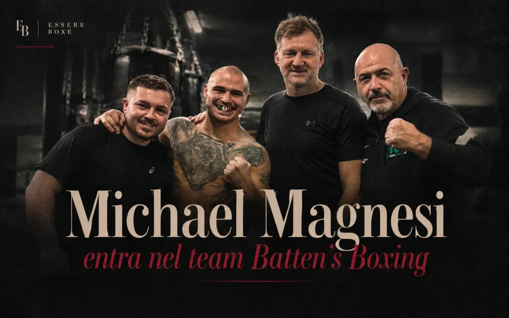 Michael Magnesi entra nel team Batten’s Boxing
